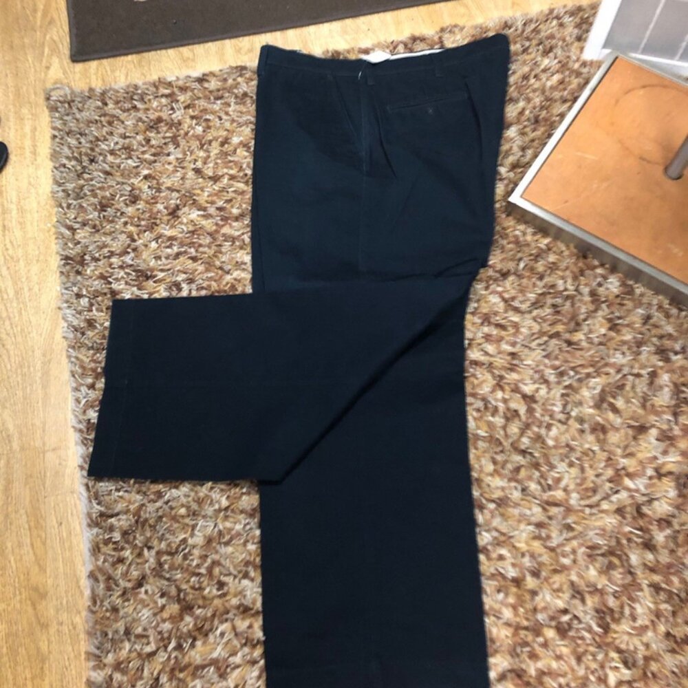 Life, Men, Dress Pants,Dark Blue,Size 42,Cotton-Linen,Pockets, Zip, Button.!